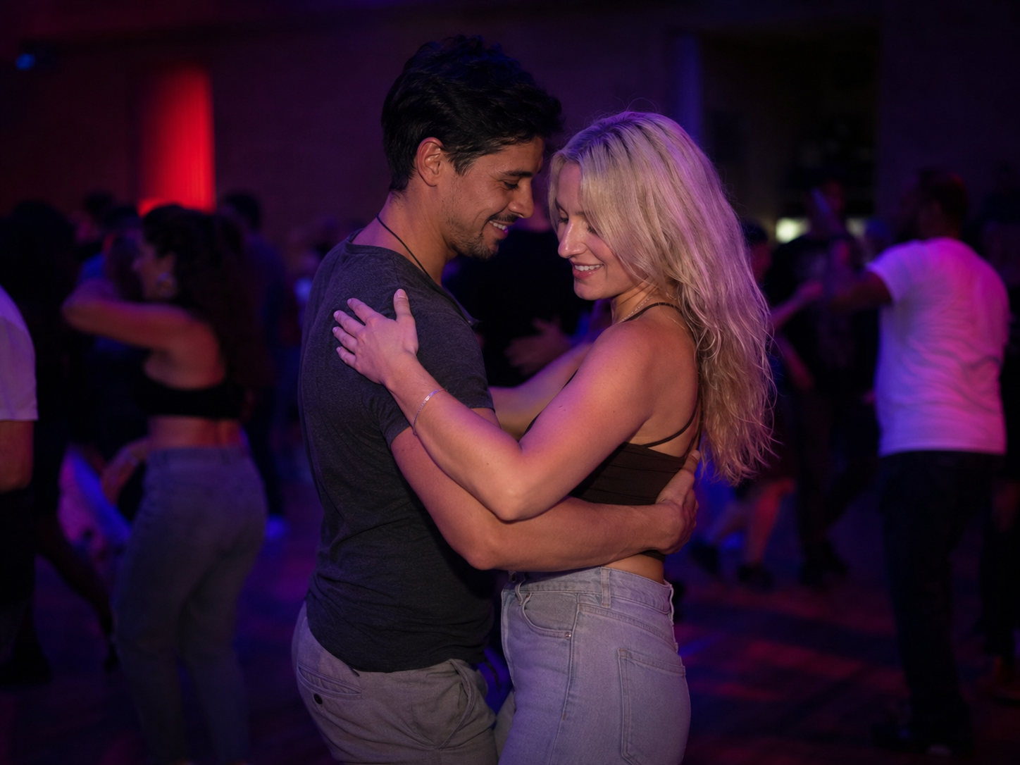 Bachata dancers